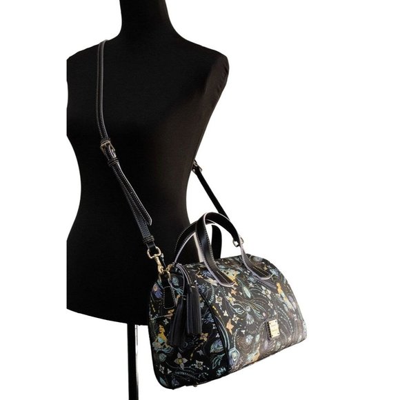 NEW Dooney & Bourke Aladdin 30th Anniversary Jasmine Satchel Bag Coated Cotton - Picture 4 of 16